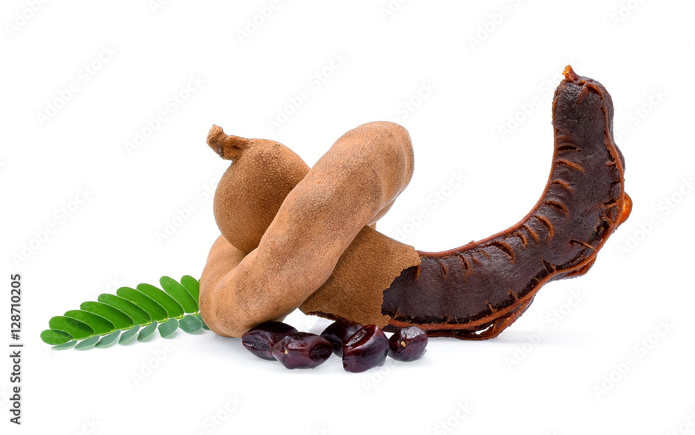 Fototapeta premium Tamarind isolated on white background