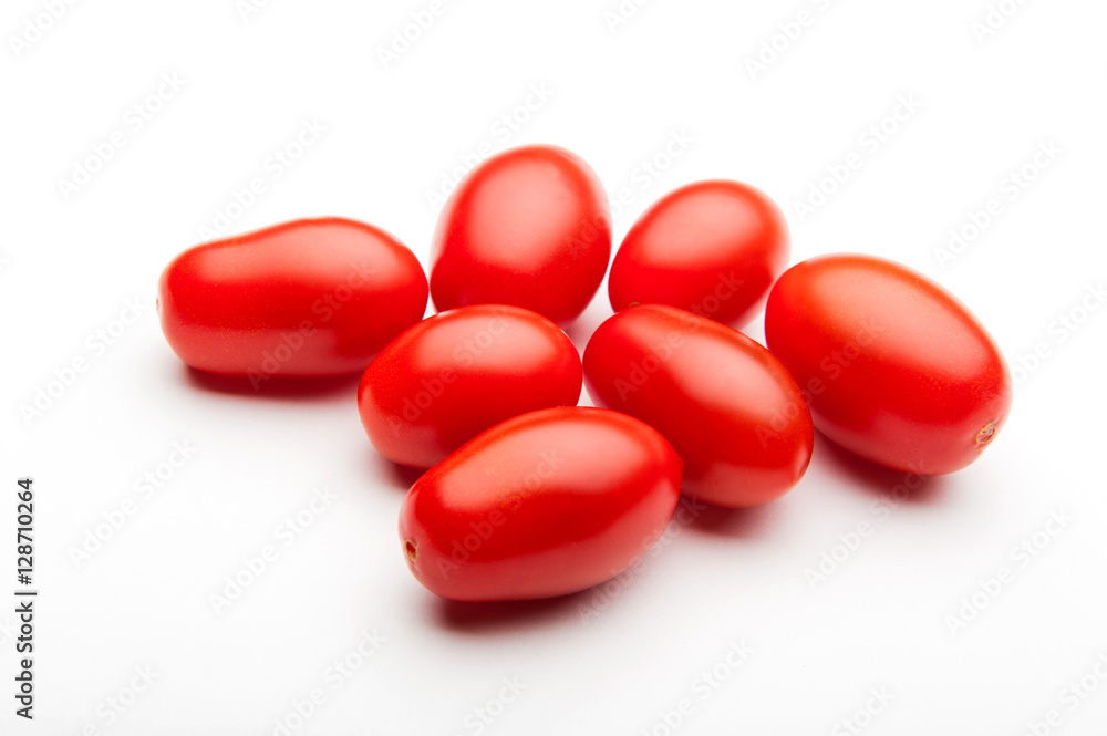 tomatoes cherry on white background tomatoes cherry on white background