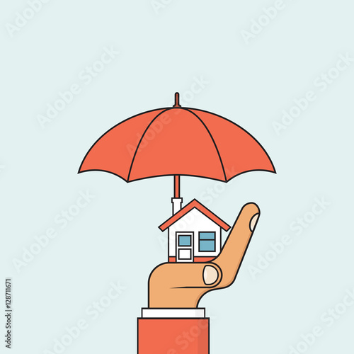Property insurance icon