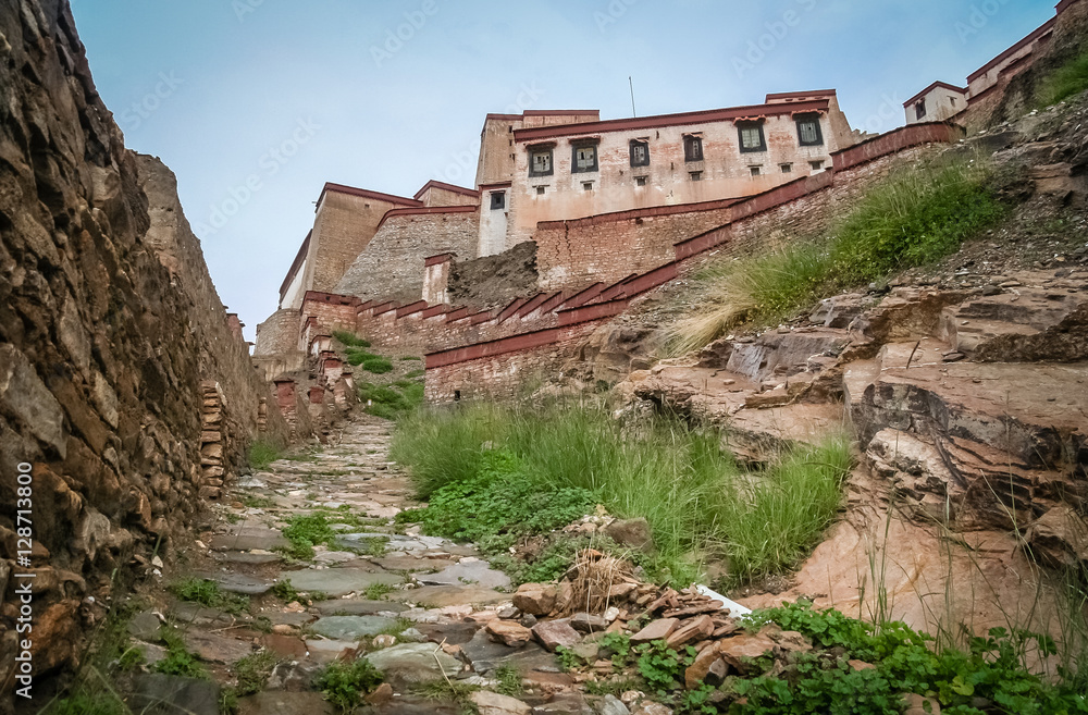 Tibetan Castle in Gyangze