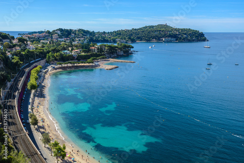 French Riviera from Lower Corniche road, France © Noradoa