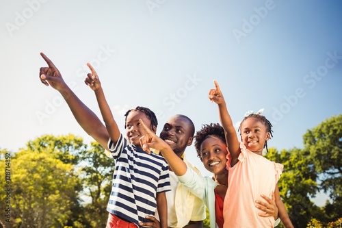 Happy family posing together © WavebreakMediaMicro