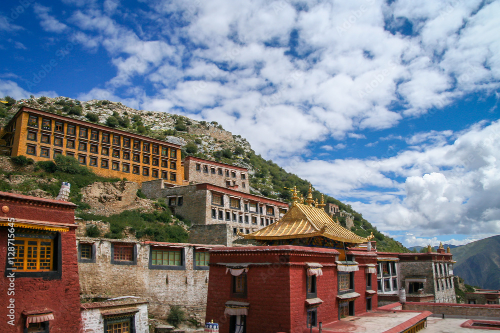 Ganden Monastery near Lhasa