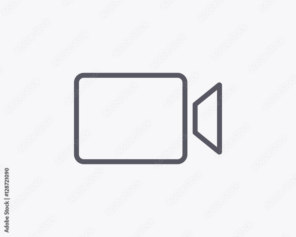 Video Camera Icon - Vector illustration Video Camera Icon - Vector illustration