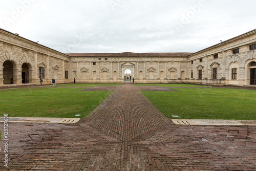  Palazzo Te in Mantua is a major tourist attraction. The palace was built in the mannerist architectural style 1524-1534 for Federico II Gonzaga, Marquess of Mantua. Italy