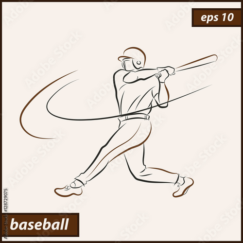 player beats a baseball bat on the ball