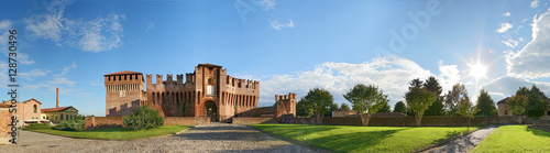 Fotografie Soncino, rocca sforzesca a 360°