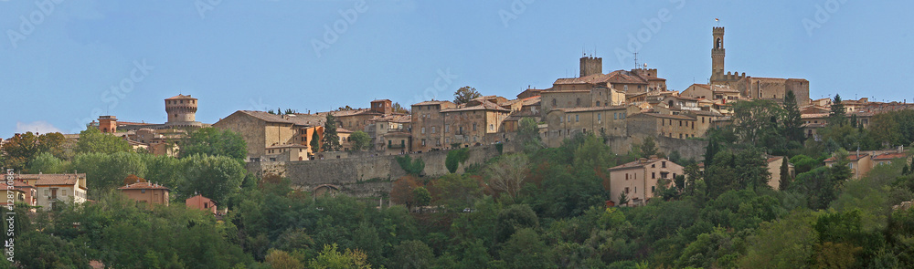 Volterra, panorama del borgo