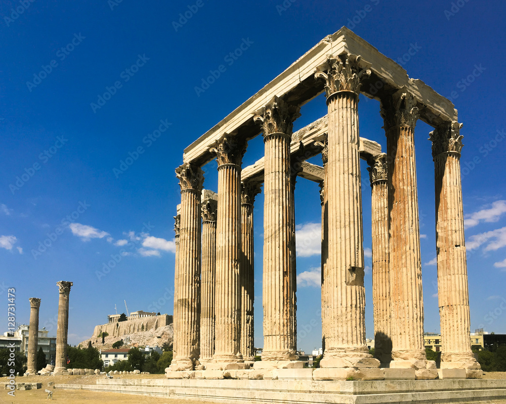 Olympieion Temple of Olympian Zeus ,Athens