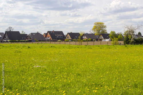 German countryside landscape, Lower Rhine Region photo