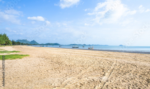 Ocean Beach in Thailand photo