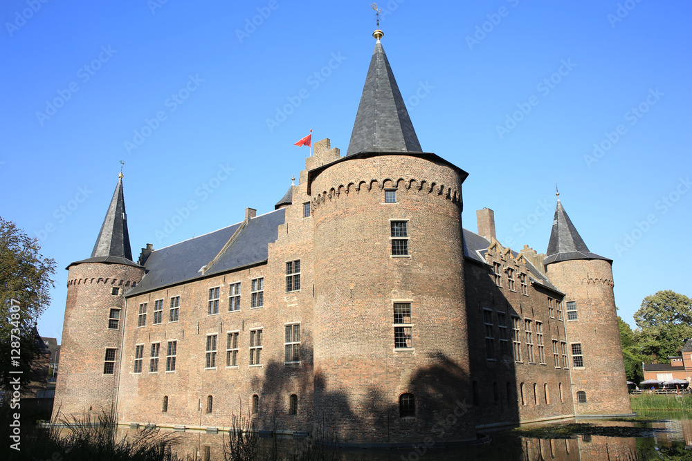 The historic Castle Helmond in North Brabant, The Netherlands