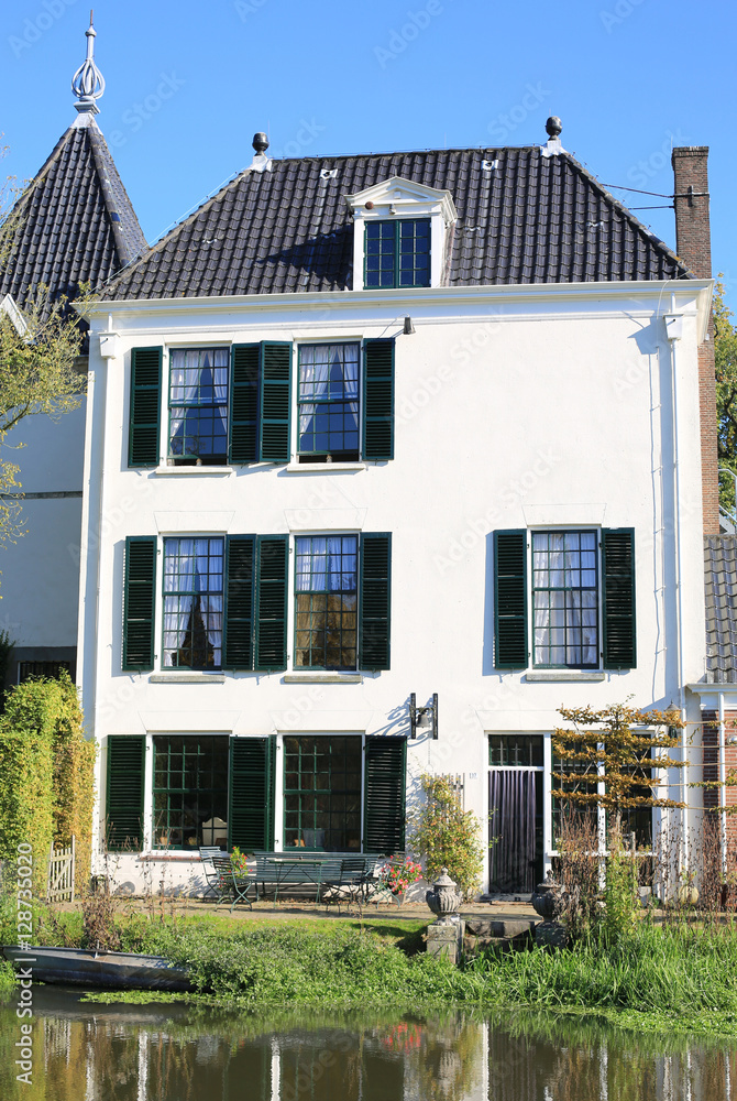 The historic Castle Singraven in Overijssel, The Netherlands The historic Castle Singraven in Overijssel, The Netherlands