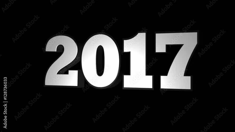 2017, New year, Text Animation Background, Loop, 4k
2017, New year, Text Animation Background, Loop, 4k