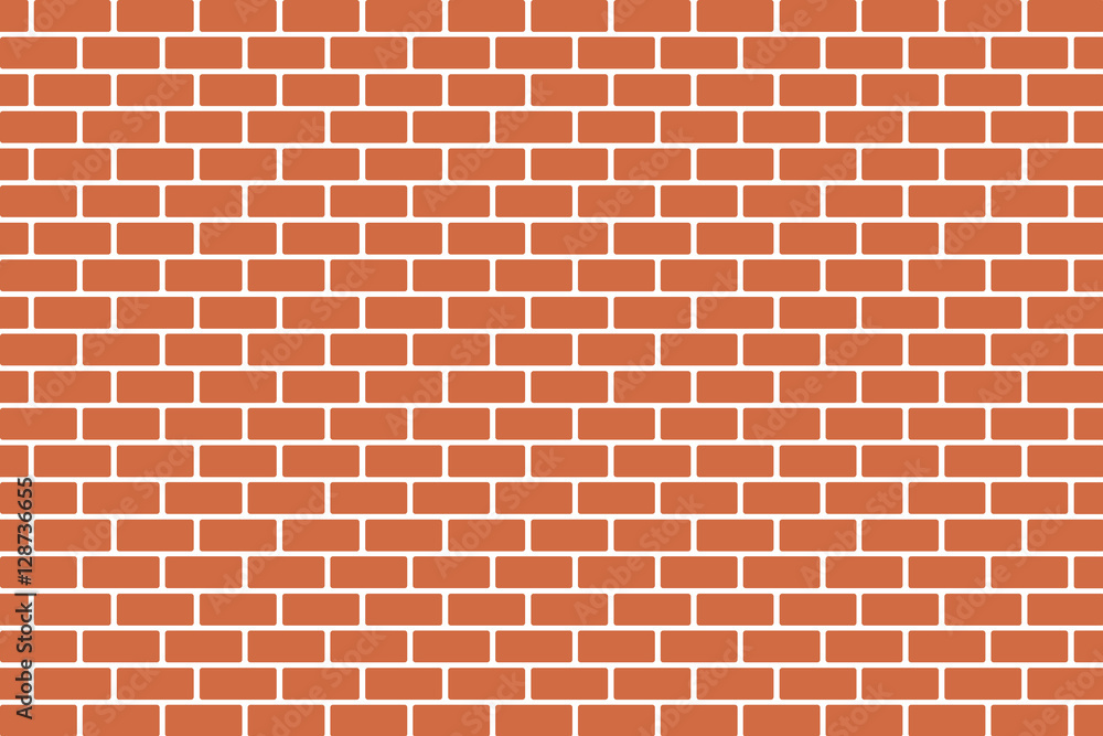 Abstract Background of Brown brick wall - Vector design Abstract Background of Brown brick wall - Vector design