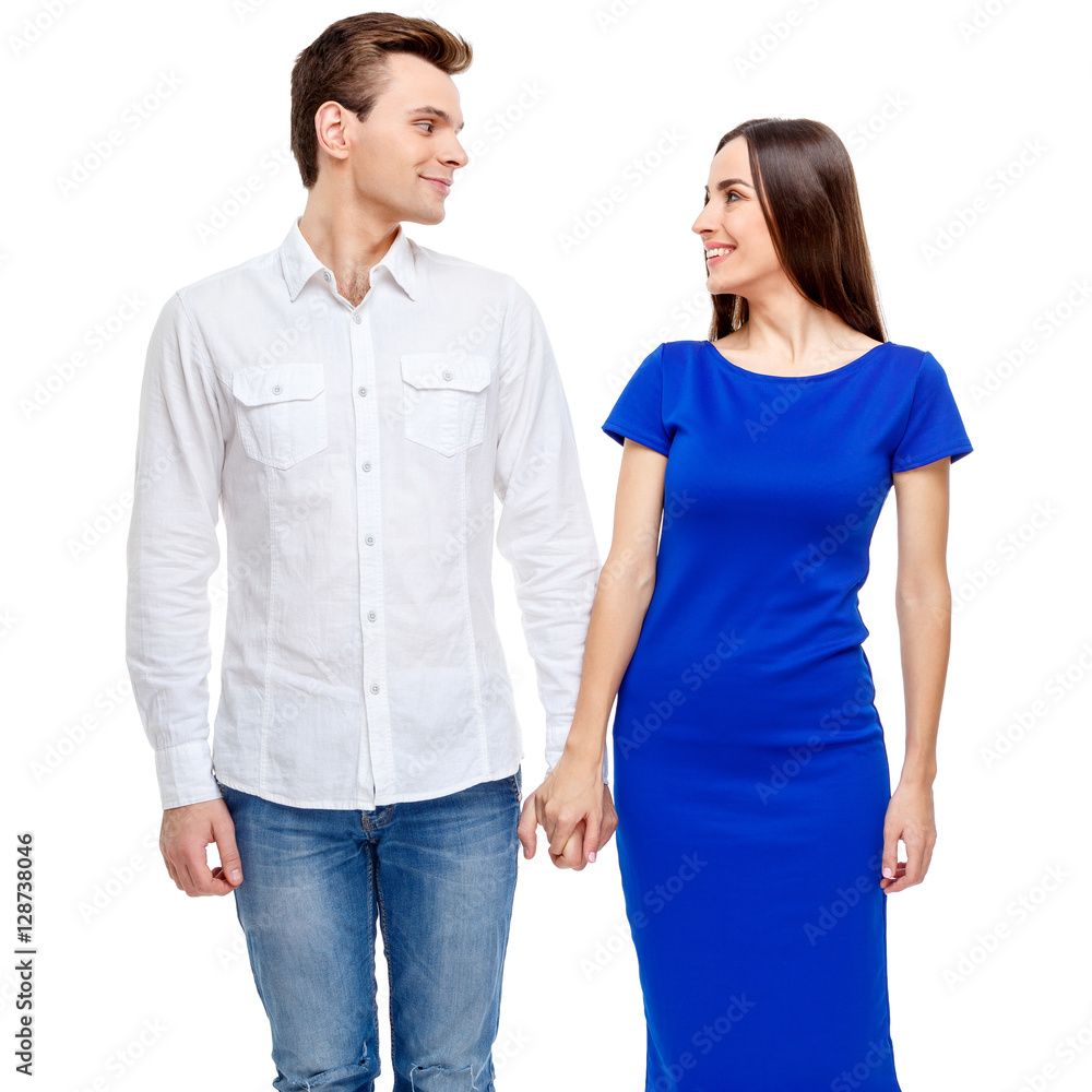 Happy couple on Valentines day