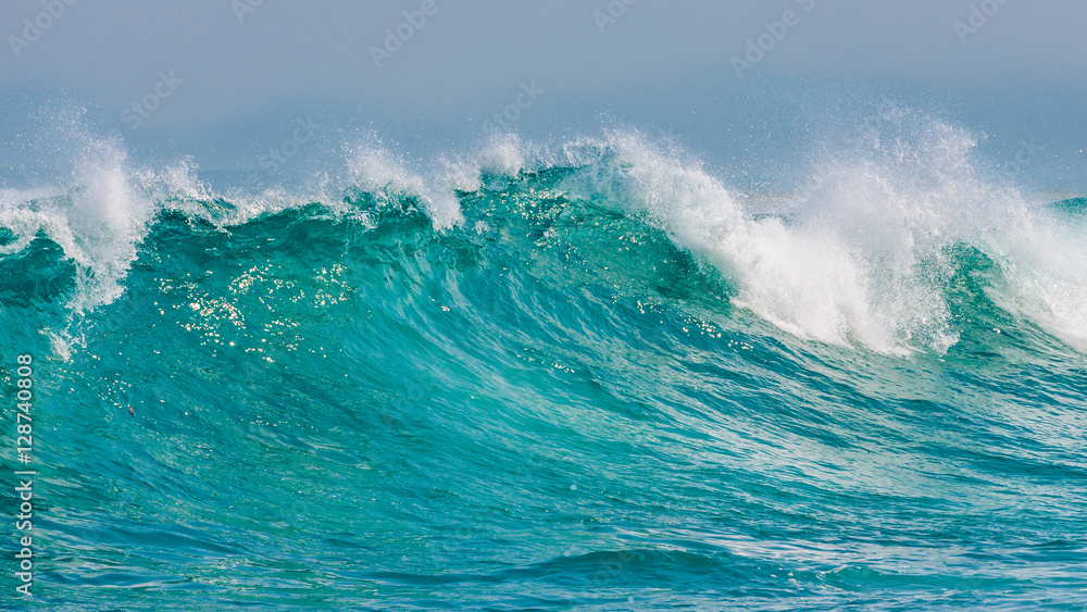 Stunning massive rolling waves crashing into the rocks near Margaret beach, Western Australia Stunning massive rolling waves crashing into the rocks near Margaret beach, Western Australia
