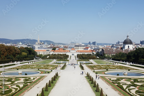 Photography Gardens of the Belvedere Palace