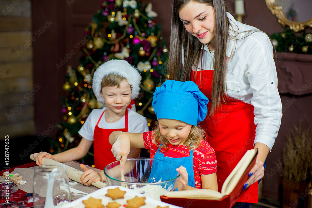children baking christmas cookies children baking christmas cookies