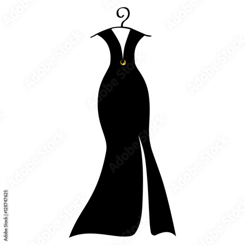 Black dress for party