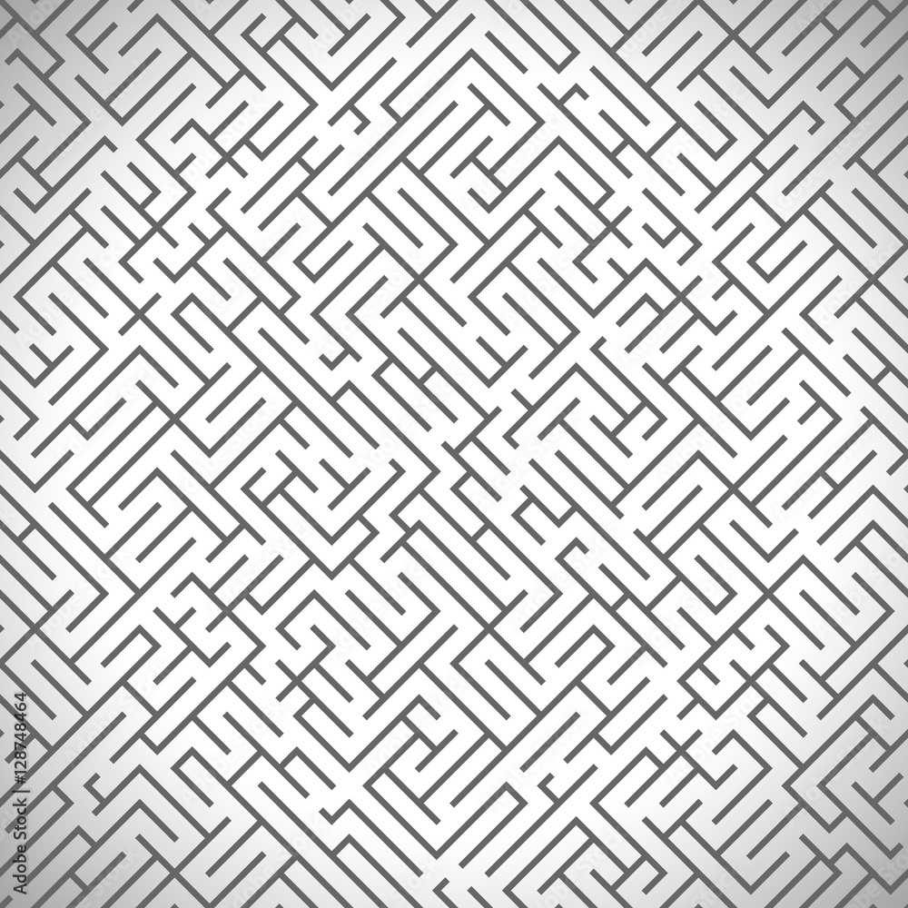 Abstract seamless pattern, maze Abstract seamless pattern, maze