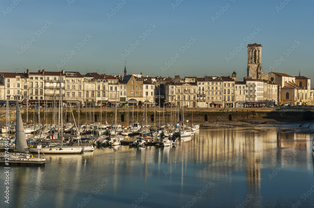 Puerto viejo de La Rochelle, Francia