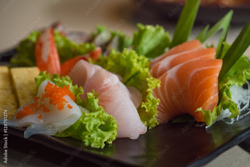 Japan sashimi set