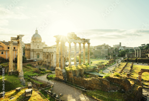 Roman Forum in Rome, Italy