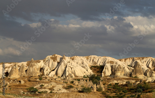 Unusual Mountains in Cappadocia