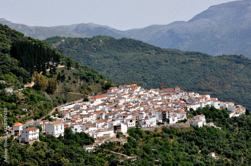 mountain vilage in Andalusia Spain