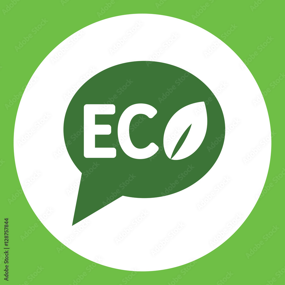 ecology sign eco character emblem label word bubble dialog simpl ecology sign eco character emblem label word bubble dialog simpl