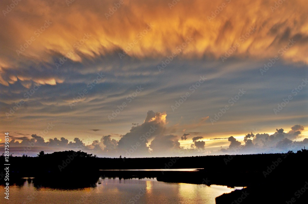 Naklejka premium Nova Scotia sky