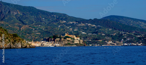 lipari aeolian island italy sicily