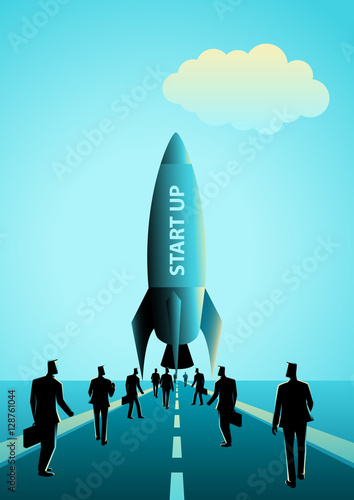 Start up business concept