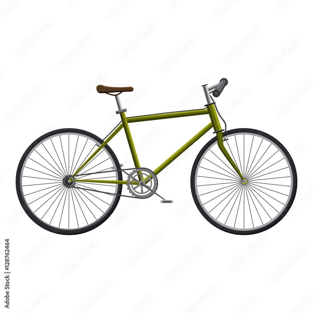 Obraz premium Bike icon. Cartoon illustration of bike vector icon for web design