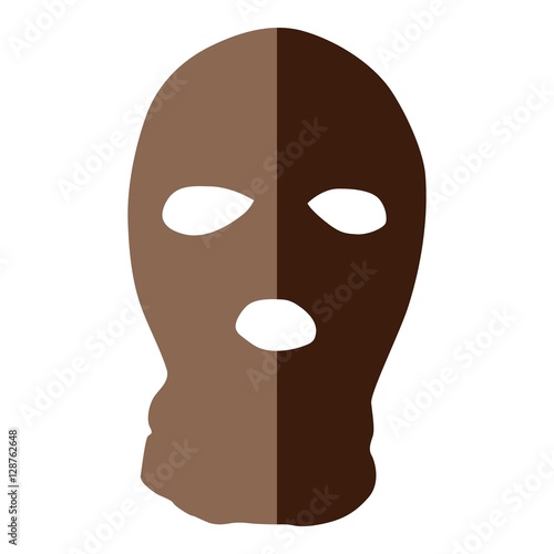 Balaclava icon. Flat illustration of balaclava vector icon for web design