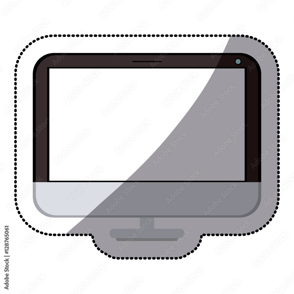 Computer icon. Device gadget technology and electronic theme. Isolated design. Vector illustration Computer icon. Device gadget technology and electronic theme. Isolated design. Vector illustration
