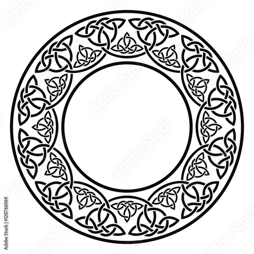 Celtic national ornaments.