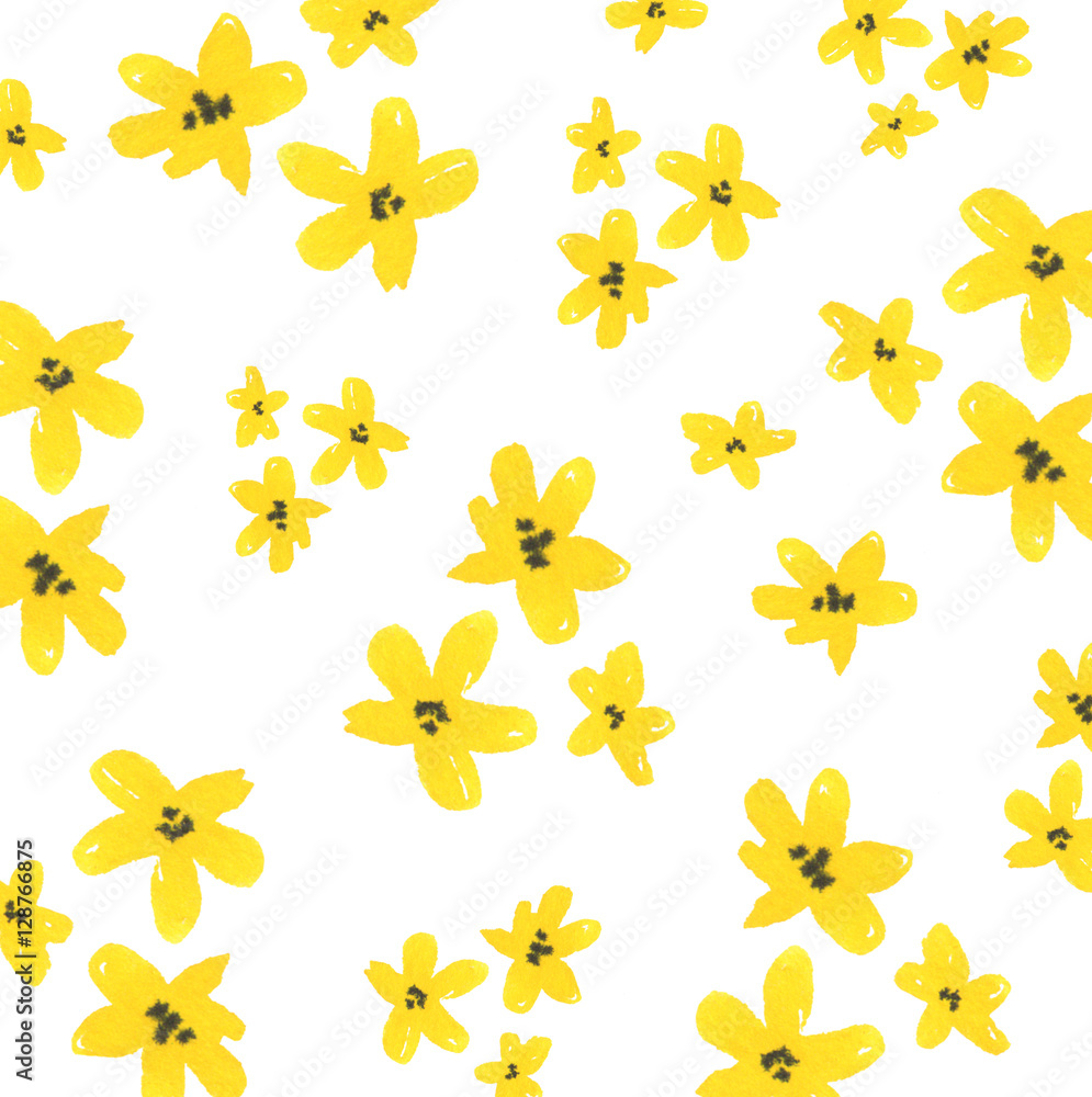 Watercolor Flower Pattern Watercolor Flower Pattern