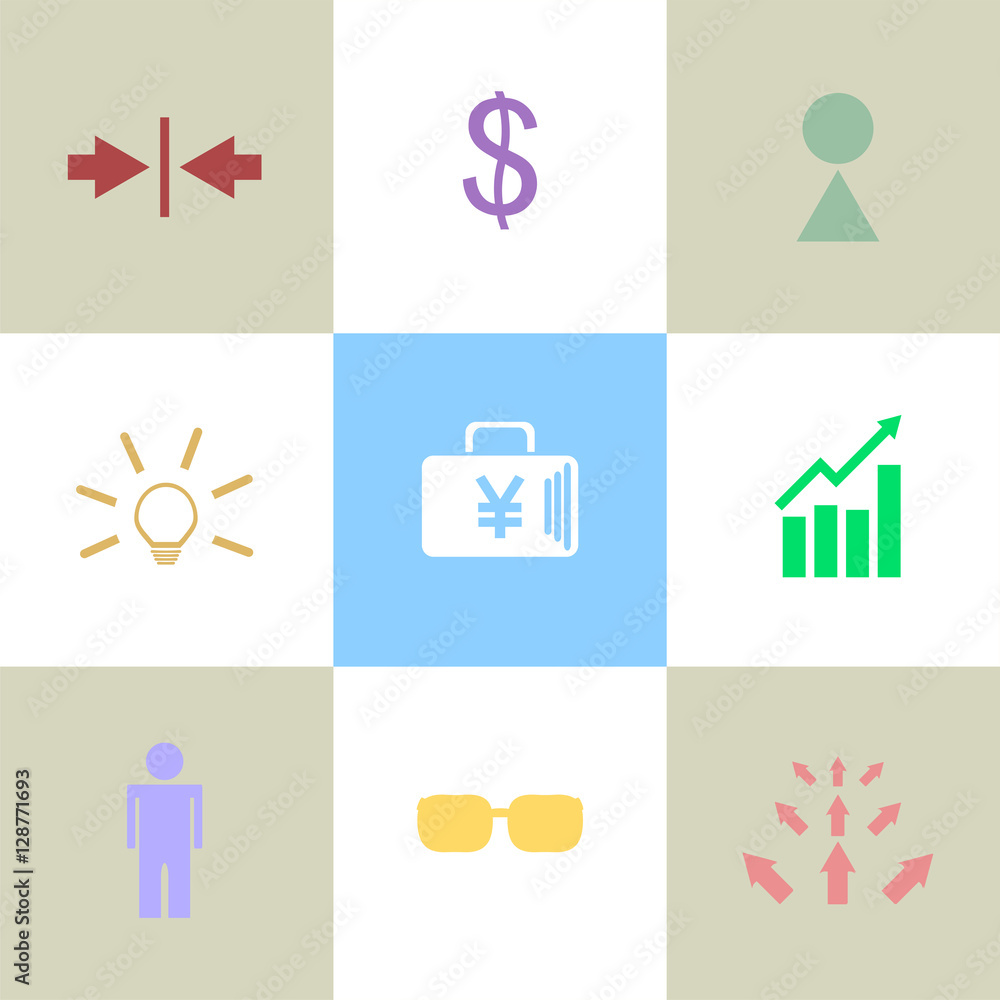 Line icons set with flat design elements of business people communication, professional support, partnership agreement, solving management problems. Modern pictogram Line icons set with flat design elements of business people communication, professional support, partnership agreement, solving management problems. Modern pictogram