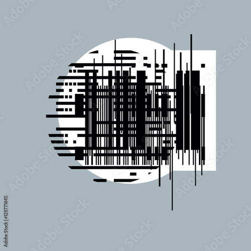 Abstract vector background, geometric illustration.