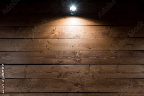 Wood background in dark concept