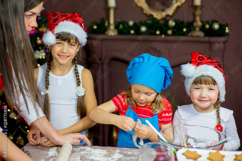 children baking christmas cookies children baking christmas cookies