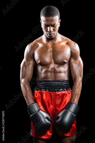 Boxer posing after failure © WavebreakmediaMicro