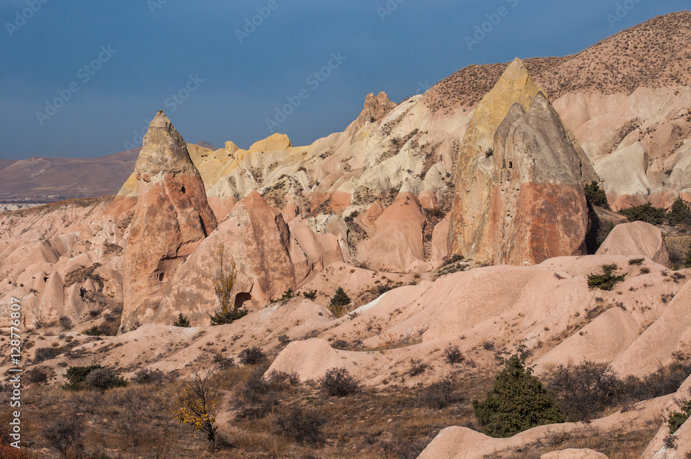 Golden Autumn in Cappadocia. Turkey Golden Autumn in Cappadocia. Turkey