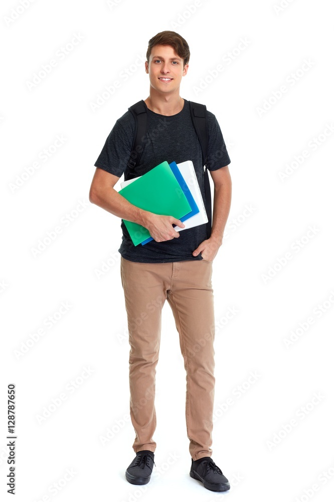Student man. Student man.