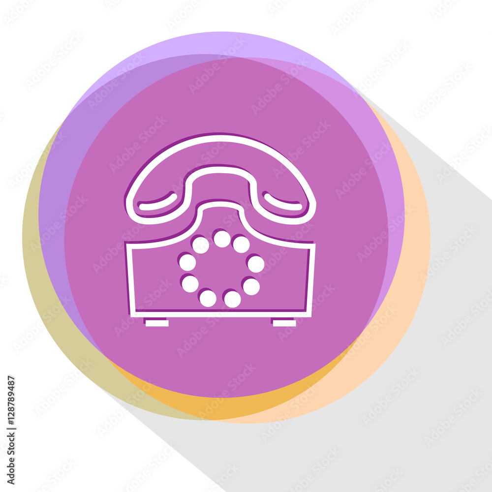 Fototapeta premium rotary phone.