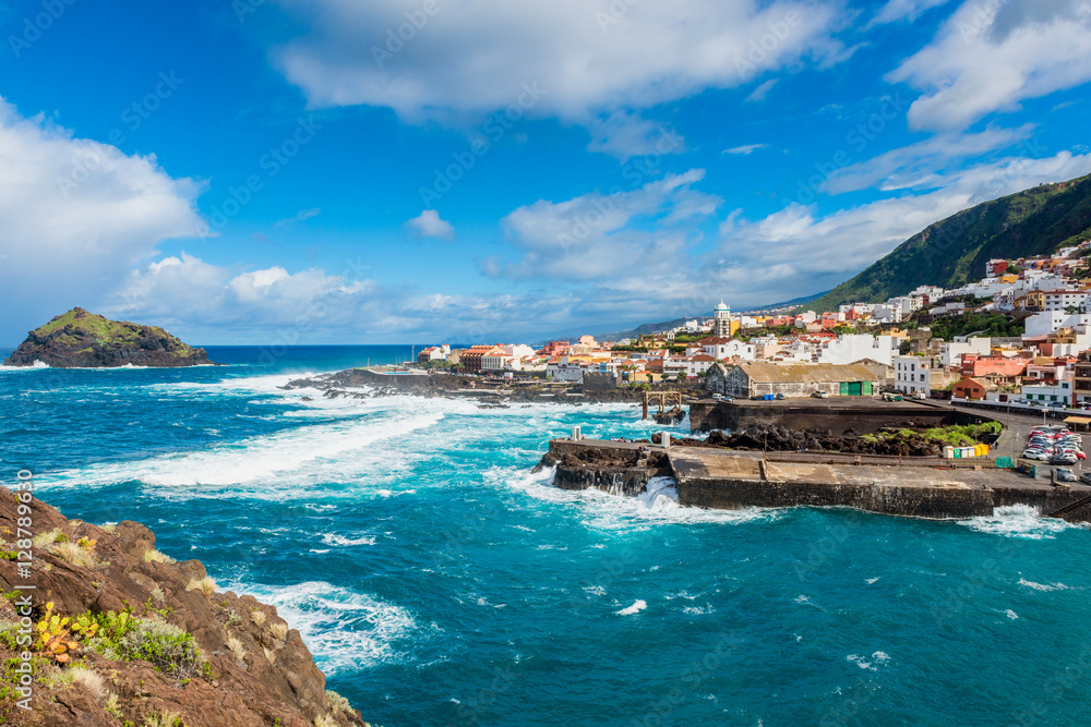 Coastal village of Garachico Tenerife
