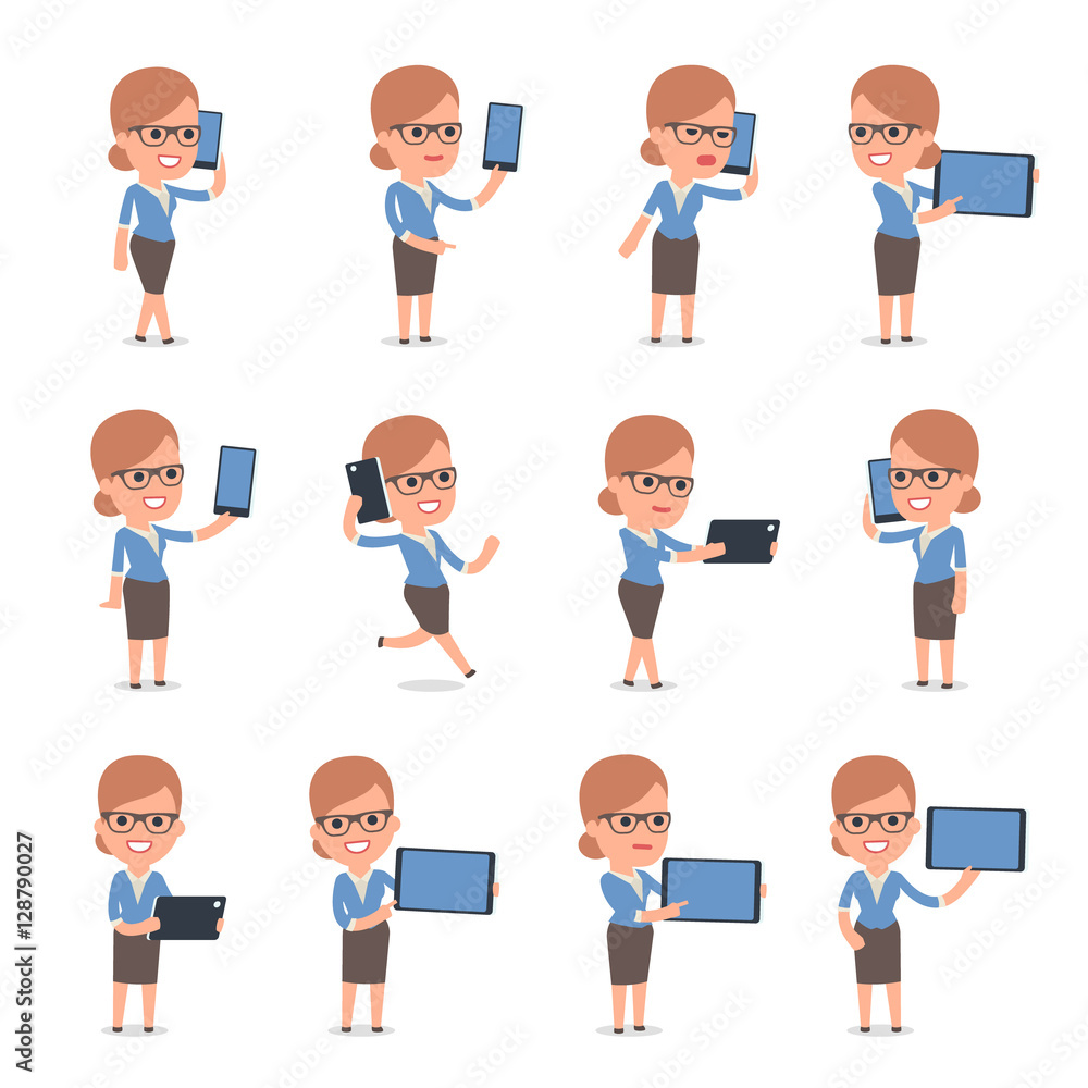 Teacher Girl Character making Presentation for using in Design Teacher Girl Character making Presentation for using in Design