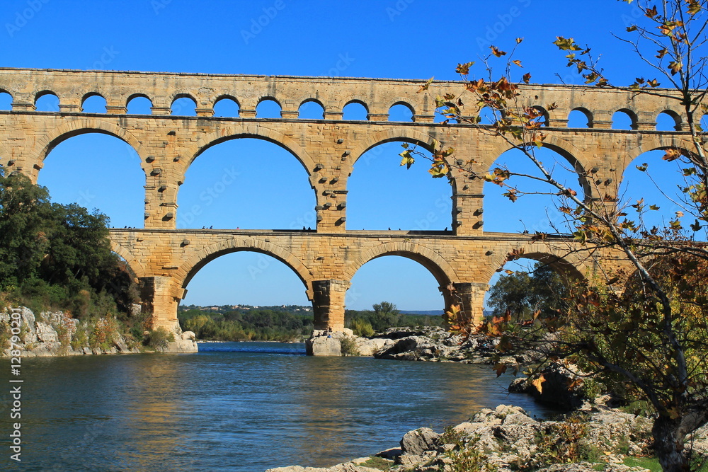Le pont du Gard, France